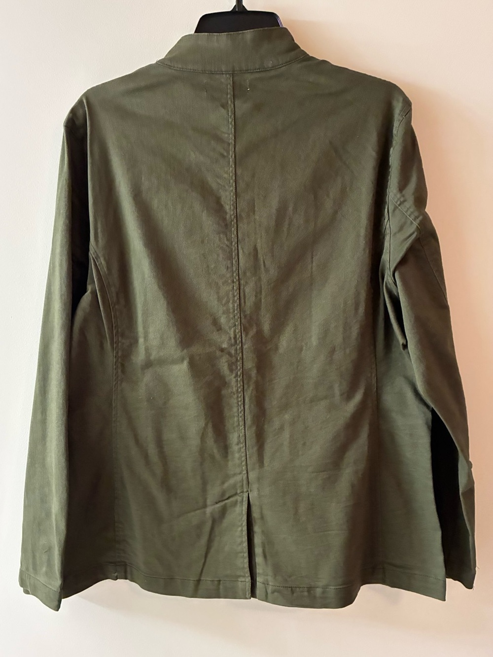 BearPaw Olive Utility Jacket with Button Front - Picture 5 of 8